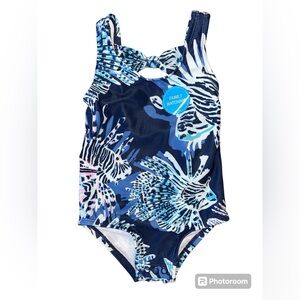 NWT carters one piece swimsuit girls 12 months